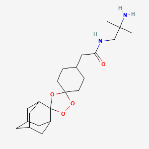 molecular formula C22H36N2O4 B1665781 Arterolane CAS No. 664338-39-0