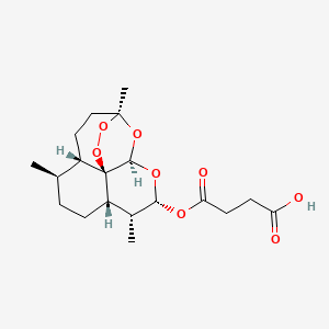 molecular formula C19H28O8 B1665782 Artesunate CAS No. 88495-63-0