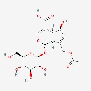 molecular formula C18H24O12 B1665791 Asperulosidic acid CAS No. 25368-11-0