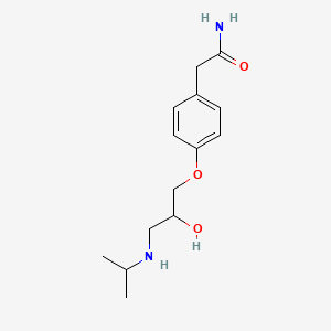 molecular formula C14H22N2O3 B1665814 Atenolol CAS No. 29122-68-7
