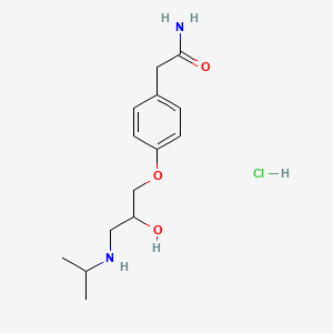 molecular formula C14H23ClN2O3 B1665815 阿替洛尔盐酸盐 CAS No. 51706-40-2
