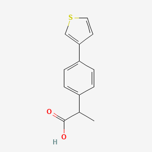 molecular formula C13H12O2S B1665819 Atliprofen CAS No. 108912-14-7