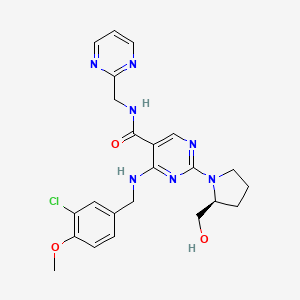 molecular formula C23H26ClN7O3 B1665834 Avanafil CAS No. 330784-47-9