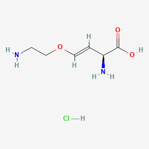 molecular formula C6H13ClN2O3 B1665844 Aviglycine hydrochloride CAS No. 55720-26-8