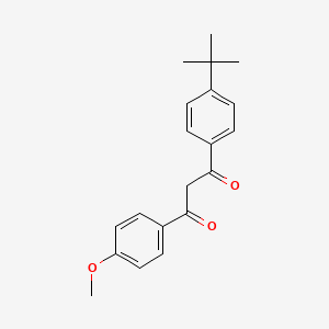 molecular formula C20H22O3 B1665848 Avobenzone CAS No. 70356-09-1
