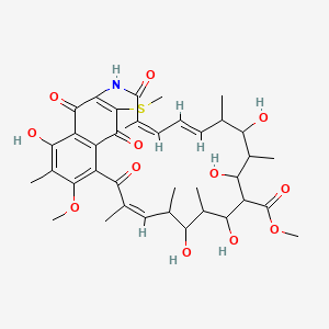 molecular formula C38H49NO12S B1665855 Awamycin CAS No. 87913-35-7