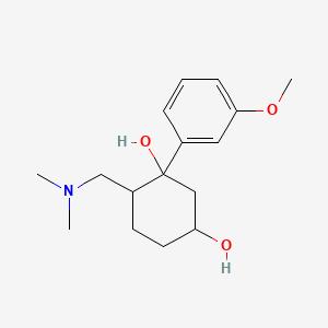 molecular formula C16H25NO3 B1665871 Axomadol CAS No. 187219-95-0