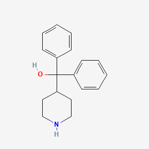 B1665903 Azacyclonol CAS No. 115-46-8