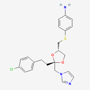 molecular formula C22H24ClN3O2S B1665909 Azalanstat CAS No. 143393-27-5