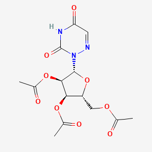 molecular formula C14H17N3O9 B1665923 Azaribin CAS No. 2169-64-4