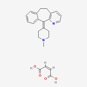 (Z)-But-2-enedioic acid;2-(1-methylpiperidin-4-ylidene)-4-azatricyclo[9.4.0.03,8]pentadeca-1(15),3(8),4,6,11,13-hexaene