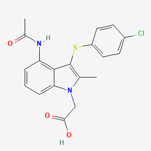 molecular formula C19H17ClN2O3S B1665938 AZD1981 CAS No. 802904-66-1