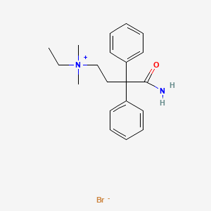 molecular formula C20H27BrN2O B1665954 Ambutonium bromide CAS No. 115-51-5