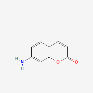 molecular formula C10H9NO2 B1665955 7-Amino-4-methylcoumarin CAS No. 26093-31-2
