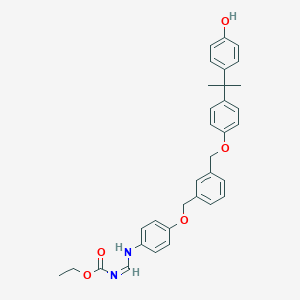 molecular formula C33H34N2O5 B1665960 Amelubant CAS No. 346735-24-8