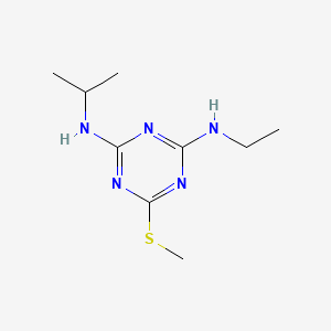 molecular formula C9H17N5S B1665967 Ametryn CAS No. 834-12-8