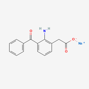 molecular formula C15H12NNaO3 B1665971 Amfenac sodium CAS No. 61941-56-8