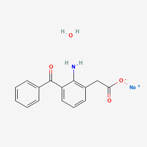 molecular formula C15H15NNaO4 B1665972 CID 70452197 CAS No. 61618-27-7