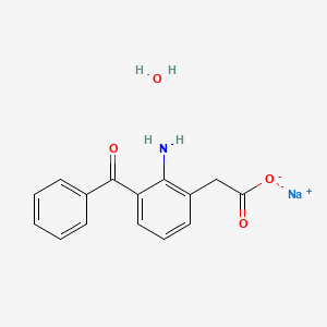 molecular formula C15H14NNaO4 B1665972 Amfenac CAS No. 61618-27-7