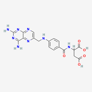 molecular formula C18H18N8O5 B1665978 Aminoanfol CAS No. 25312-31-6