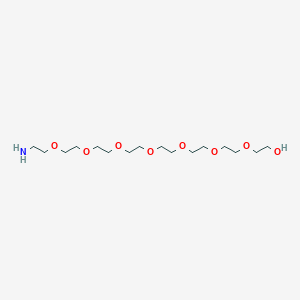 molecular formula C16H35NO8 B1665985 氨基-PEG8-醇 CAS No. 352439-37-3