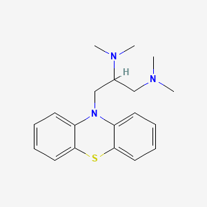 molecular formula C19H25N3S B1665993 Aminopromazine CAS No. 58-37-7