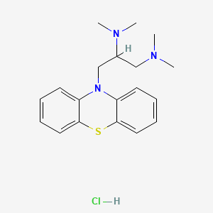 molecular formula C19H26ClN3S B1665994 Aminopromazine hydrochloride CAS No. 18704-89-7