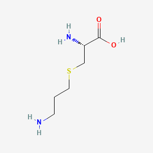 molecular formula C6H14N2O2S B1665996 氨基丙硫氨酸 CAS No. 51785-96-7
