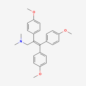 molecular formula C26H29NO3 B1666000 Amotriphene CAS No. 5585-64-8