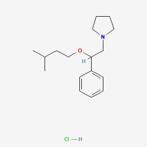 molecular formula C17H28ClNO B1666006 Amixetrine hydrochloride CAS No. 24622-52-4