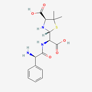 molecular formula C16H21N3O5S B1666016 Ampicilloic Acid CAS No. 32746-94-4