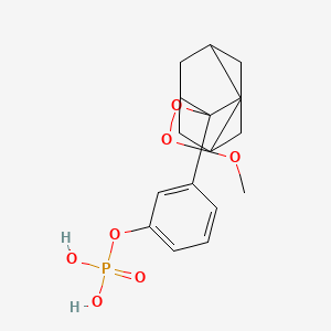 molecular formula C18H23O7P B1666019 AMPPD CAS No. 122341-56-4