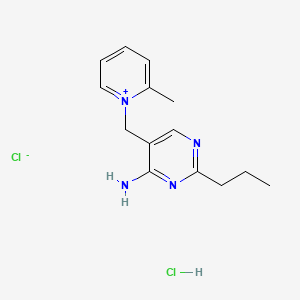 molecular formula C14H20Cl2N4 B1666022 Amprolium CAS No. 137-88-2
