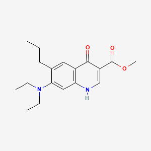 molecular formula C18H24N2O3 B1666025 Amquinate CAS No. 17230-85-2