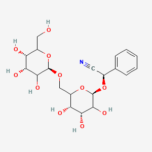 molecular formula C20H27NO11 B1666031 Amygdalin CAS No. 29883-15-6