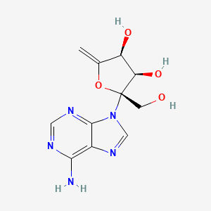 molecular formula C11H13N5O4 B1666037 去嘌呤毒素 CAS No. 2004-04-8