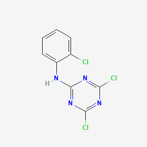 molecular formula C9H5Cl3N4 B1666039 Anilazine CAS No. 101-05-3