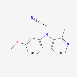 molecular formula C15H13N3O B1666043 AnnH31 CAS No. 241809-12-1