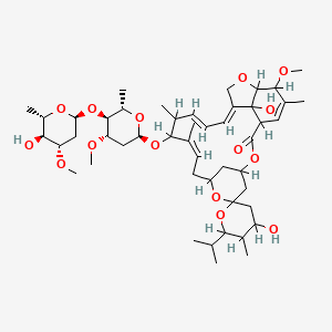 molecular formula C48H74O15 B1666047 Antibiotic C 076A(sub 2a) CAS No. 65195-54-2