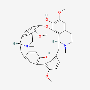 molecular formula C37H40N2O6 B1666057 Antioquine CAS No. 93767-27-2