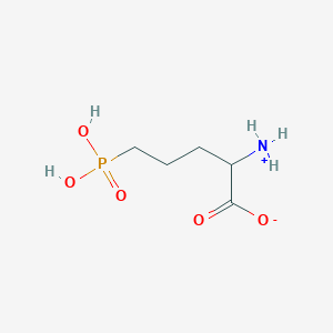 molecular formula C5H12NO5P B1666063 DL-AP5 CAS No. 76326-31-3