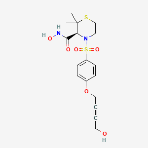 molecular formula C17H22N2O6S2 B1666068 Apratastat CAS No. 287405-51-0