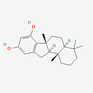 molecular formula C21H30O2 B1666072 Aqx-MN115 CAS No. 1000010-33-2