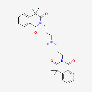molecular formula C28H33N3O4 B1666073 AR 03 Cl CAS No. 62715-01-9