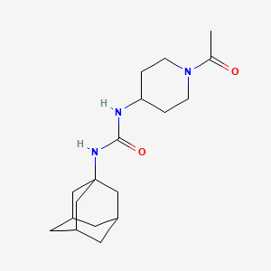 molecular formula C18H29N3O2 B1666078 AR-9281 CAS No. 913548-29-5