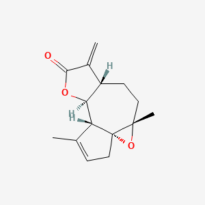 molecular formula C15H18O3 B1666082 Arglabin CAS No. 84692-91-1