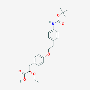 molecular formula C24H31NO6 B1666084 AR-H049020XX CAS No. 251454-45-2