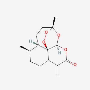 molecular formula C15H20O5 B1666092 Artemisitene CAS No. 101020-89-7