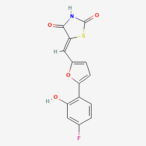 molecular formula C14H8FNO4S B1666094 AS-252424 CAS No. 900515-16-4