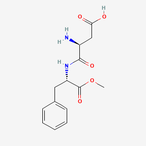 molecular formula C14H18N2O5 B1666099 阿斯巴甜 CAS No. 22839-47-0